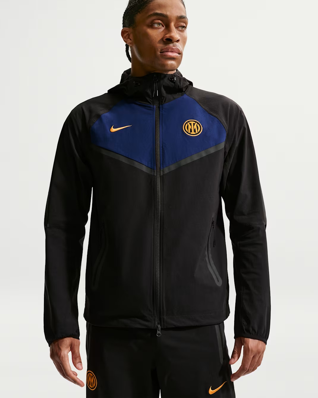 Inter Mailand tech windrunner 2026-2027 - Blau/Schwarz