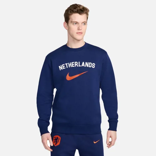 Niederlande Fleece sweatshirt 2024-2025 - Blau