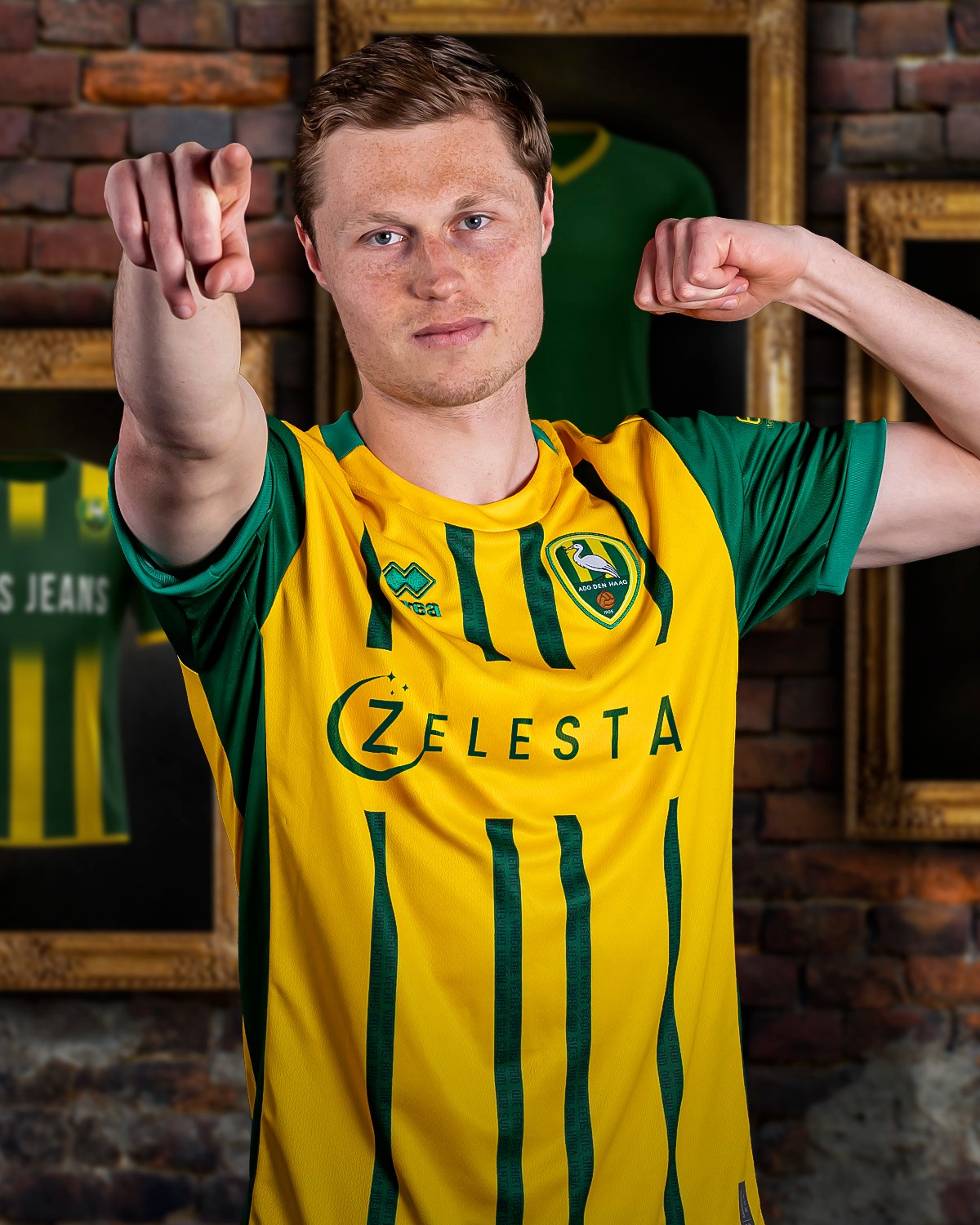 ADO Den Haag Heimtrikot 2026-2027 Hommage an die Vereinshymne