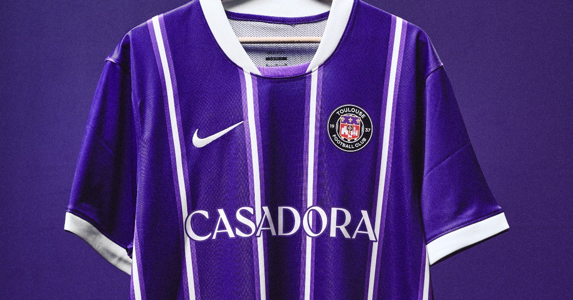 Toulouse FC Trikots 2026-2027 inspiriert von den Trikots 1982-1983