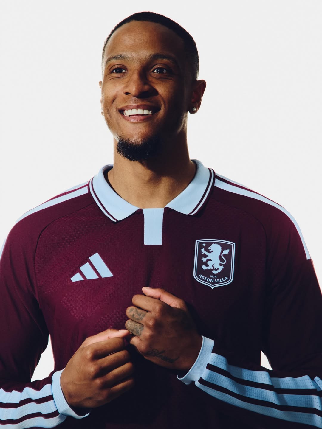 Aston Villa Heimtrikot 2026-2027 inspiriert vom Trikot der 60er Jahre