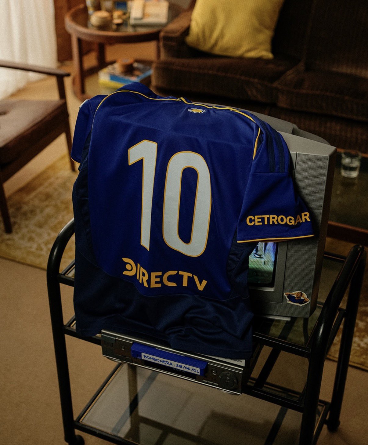 Boca Juniors Heimtrikot 2026-2027 inspiriert vom Trikot 2001